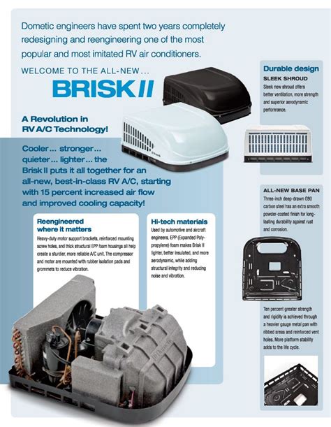 dometic brisk air conditioner manual